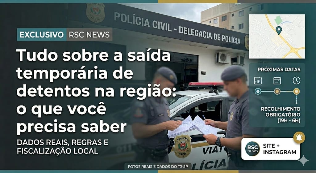 Saída Temporária de Detentos: Entenda as Regras, Calendário e o Impacto na Fiscalização Regional